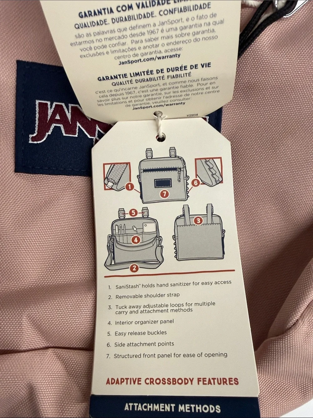 Jansport compact messenger